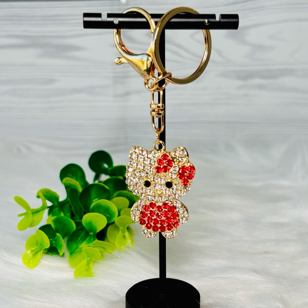 Hello Kitty Red Keychain/Bag Charm - Picture 6 of 10